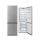 Lodówka Lodówka Gorenje NRK6182PS4 No Frost 178,5cm Srebrna 292L